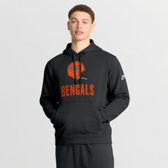 Cincinnati Bengals Best Season Rewind Club Pullover Hoodie - Black | Nike for sale