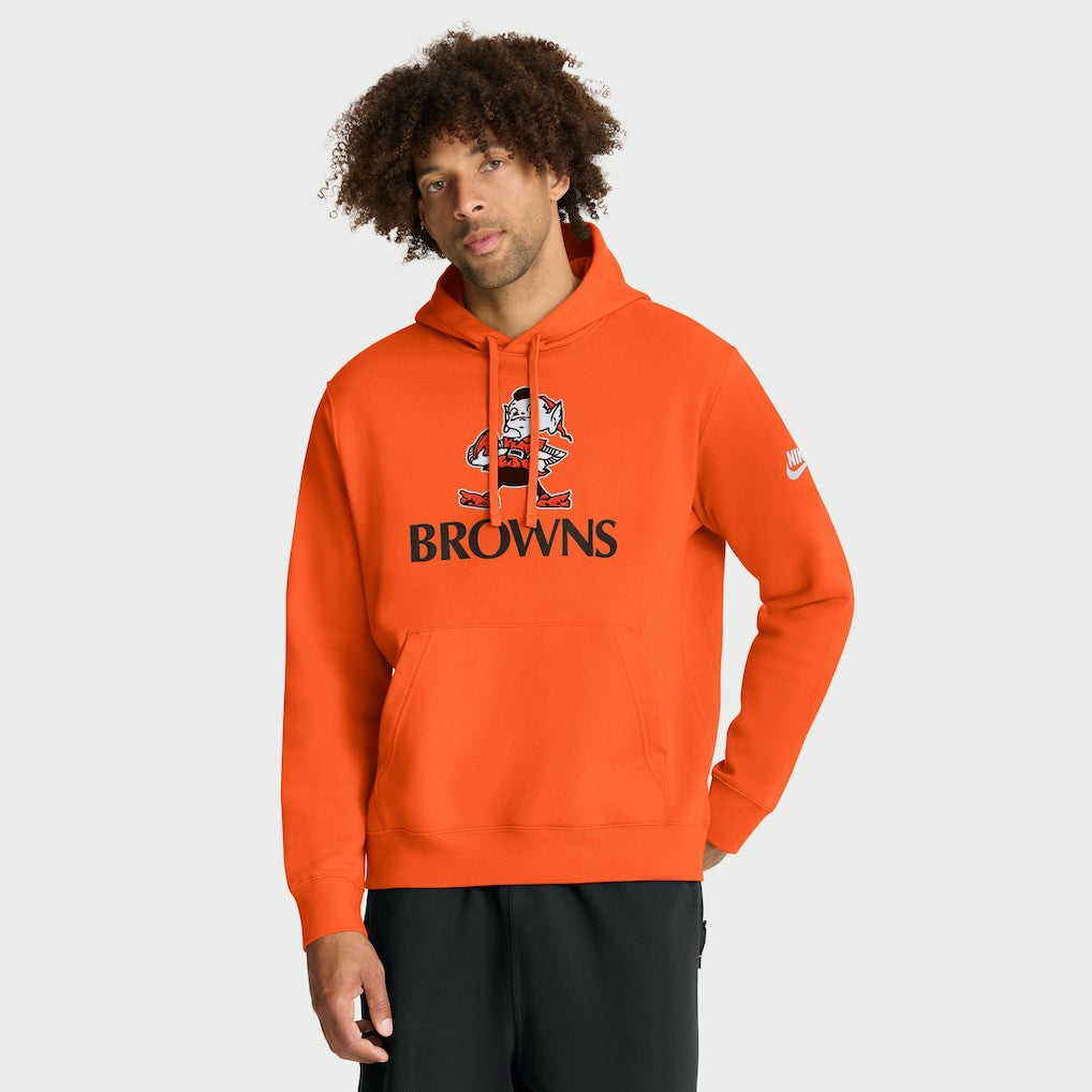 Cleveland Browns Best Season Rewind Club Pullover Hoodie - Orange | Nike cheap