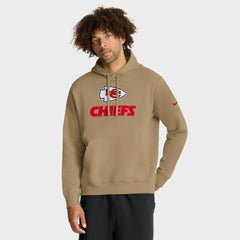 Kansas City Chiefs Best Season Rewind Club Pullover Hoodie - Tan | Nike on sale