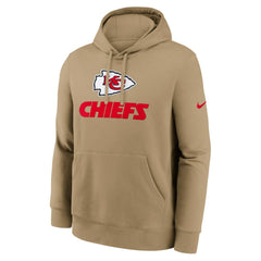 Kansas City Chiefs Best Season Rewind Club Pullover Hoodie - Tan | Nike on sale
