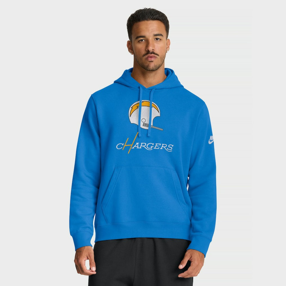 Los Angeles Chargers Best Season Rewind Club Pullover Hoodie - Powder Blue | Nike discount