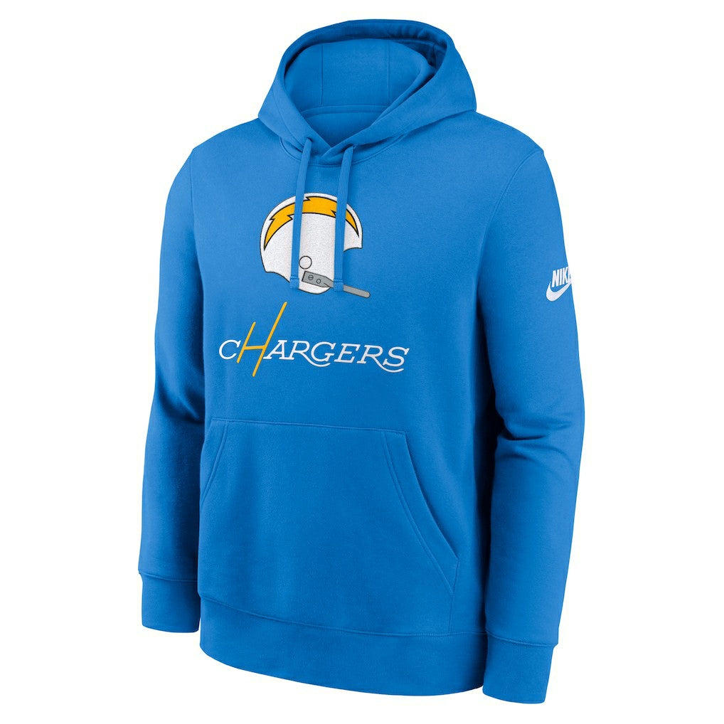 Los Angeles Chargers Best Season Rewind Club Pullover Hoodie - Powder Blue | Nike discount