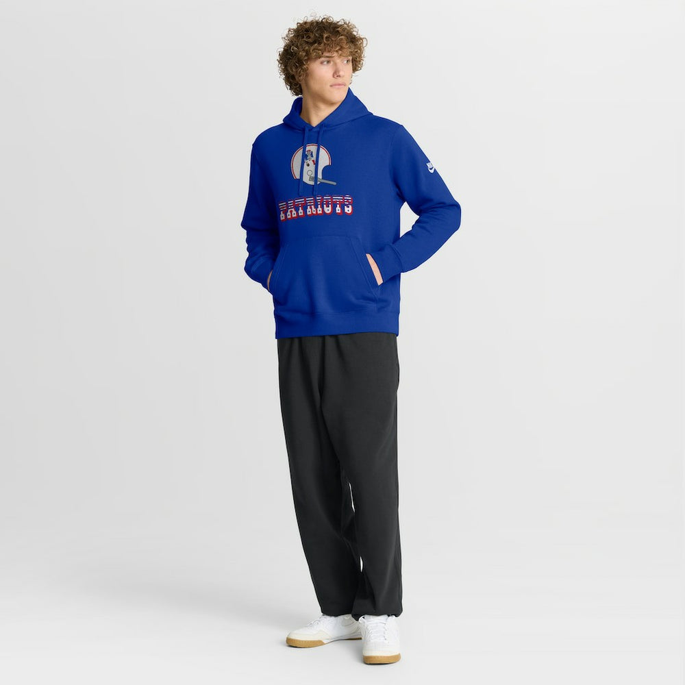New England Patriots Best Season Rewind Club Pullover Hoodie - Royal | Nike discount
