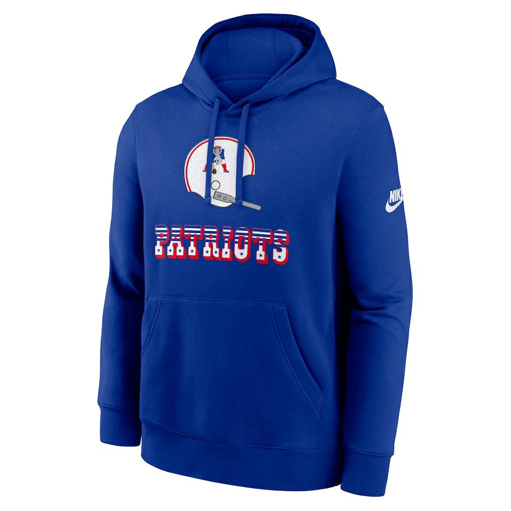 New England Patriots Best Season Rewind Club Pullover Hoodie - Royal | Nike discount