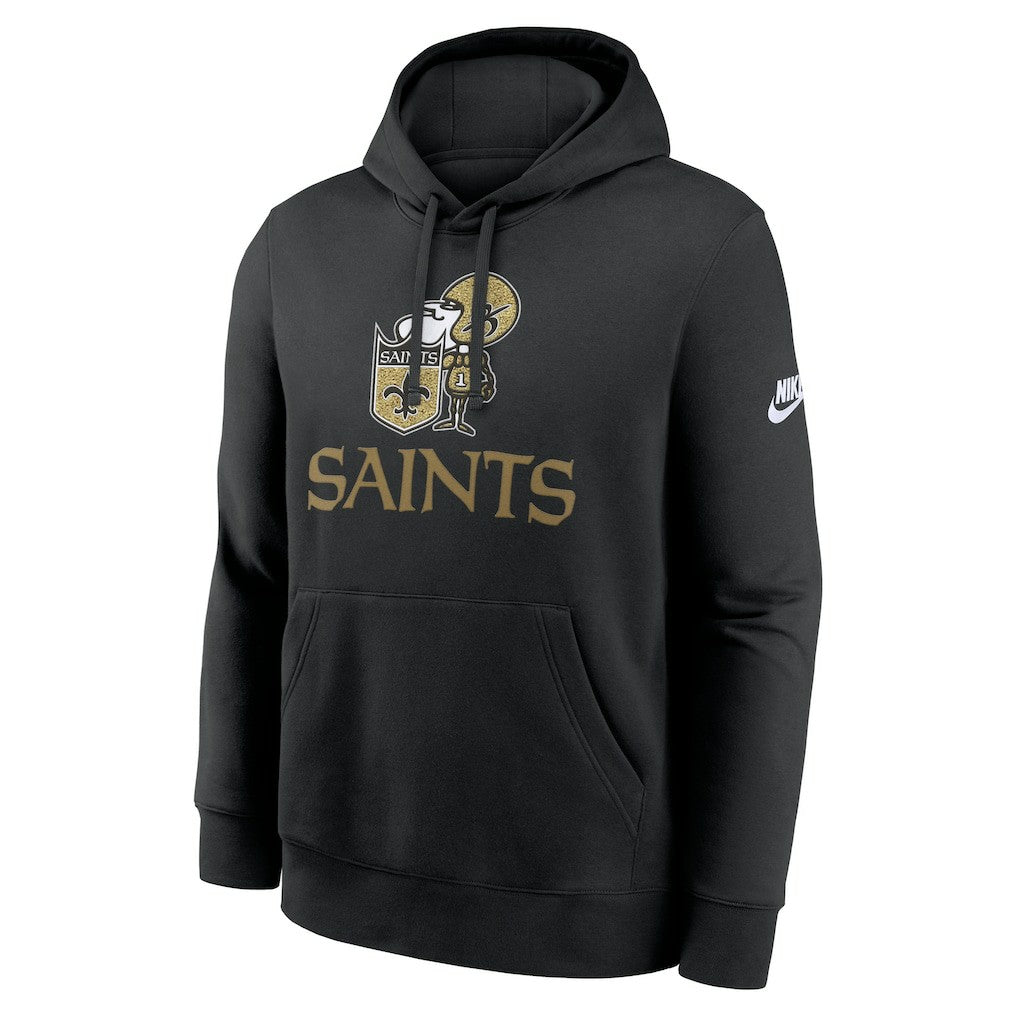 New Orleans Saints Best Season Rewind Club Pullover Hoodie - Black | Nike cheap
