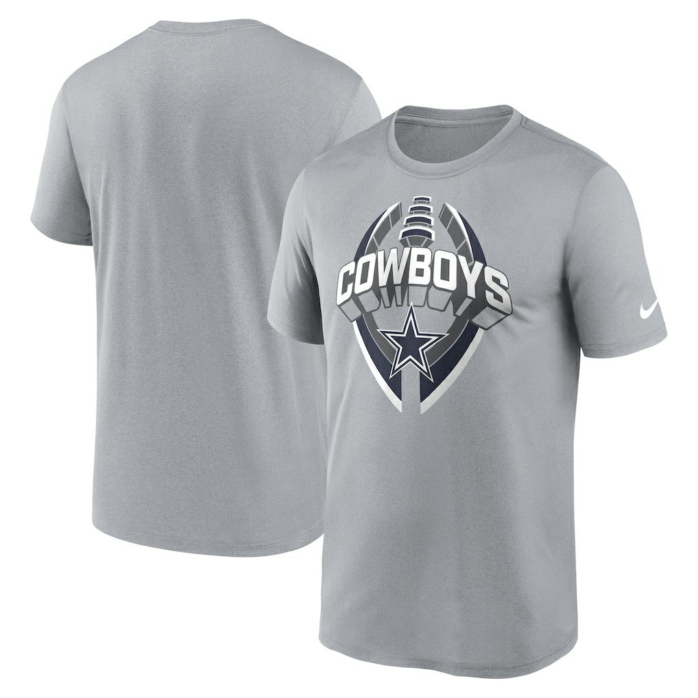 Dallas Cowboys Legend Icon Performance T-Shirt - Gray | Nike cheap
