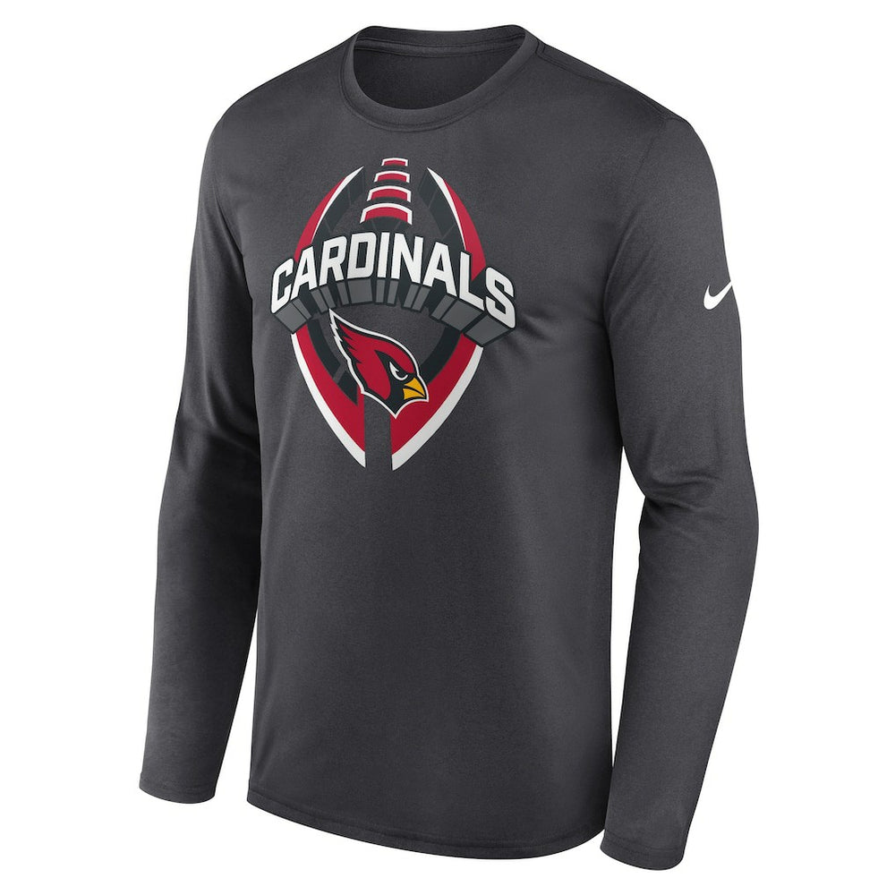 Arizona Cardinals Primetime Legend Icon Performance Long Sleeve T-Shirt - Anthracite | Nike sale