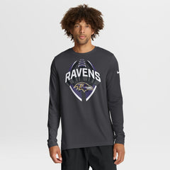 Baltimore Ravens Primetime Legend Icon Performance Long Sleeve T-Shirt - Anthracite | Nike discount