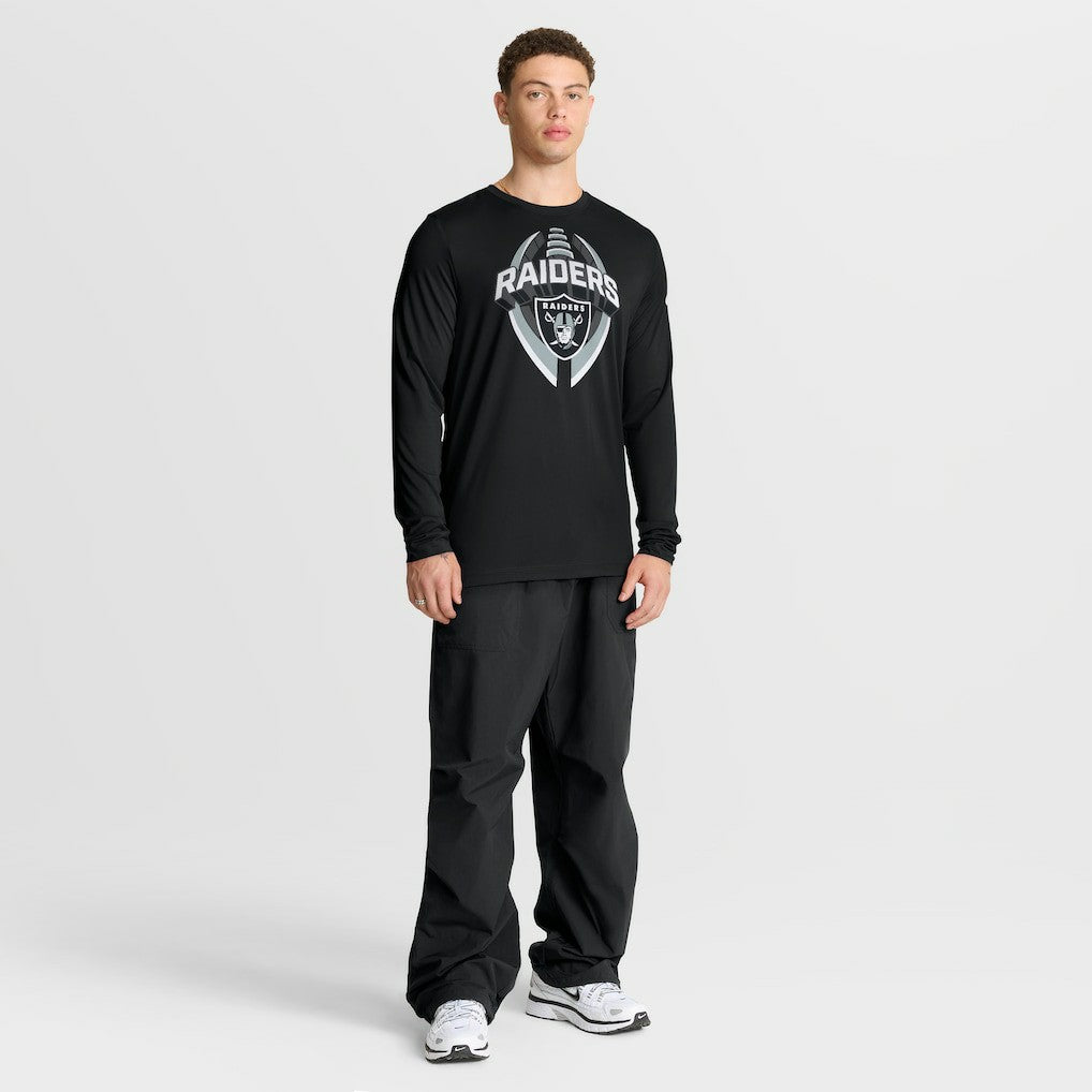 Las Vegas Raiders Primetime Legend Icon Performance Long Sleeve T-Shirt - Black | Nike outlet