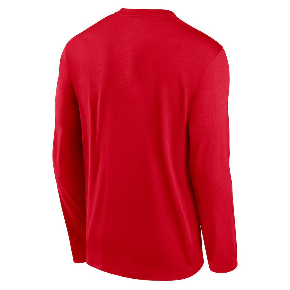 Kansas City Chiefs Primetime Legend Icon Performance Long Sleeve T-Shirt - Red | Nike sale