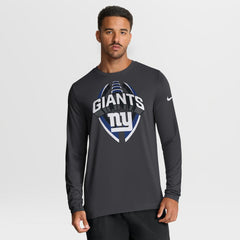New York Giants Primetime Legend Icon Performance Long Sleeve T-Shirt - Anthracite | Nike discount