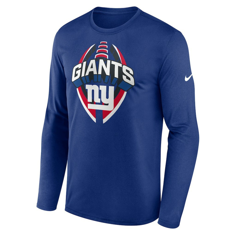 New York Giants Primetime Legend Icon Performance Long Sleeve T-Shirt - Royal | Nike online