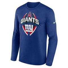 New York Giants Primetime Legend Icon Performance Long Sleeve T-Shirt - Royal | Nike online