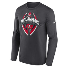 Tampa Bay Buccaneers Primetime Legend Icon Performance Long Sleeve T-Shirt - Anthracite | Nike outlet