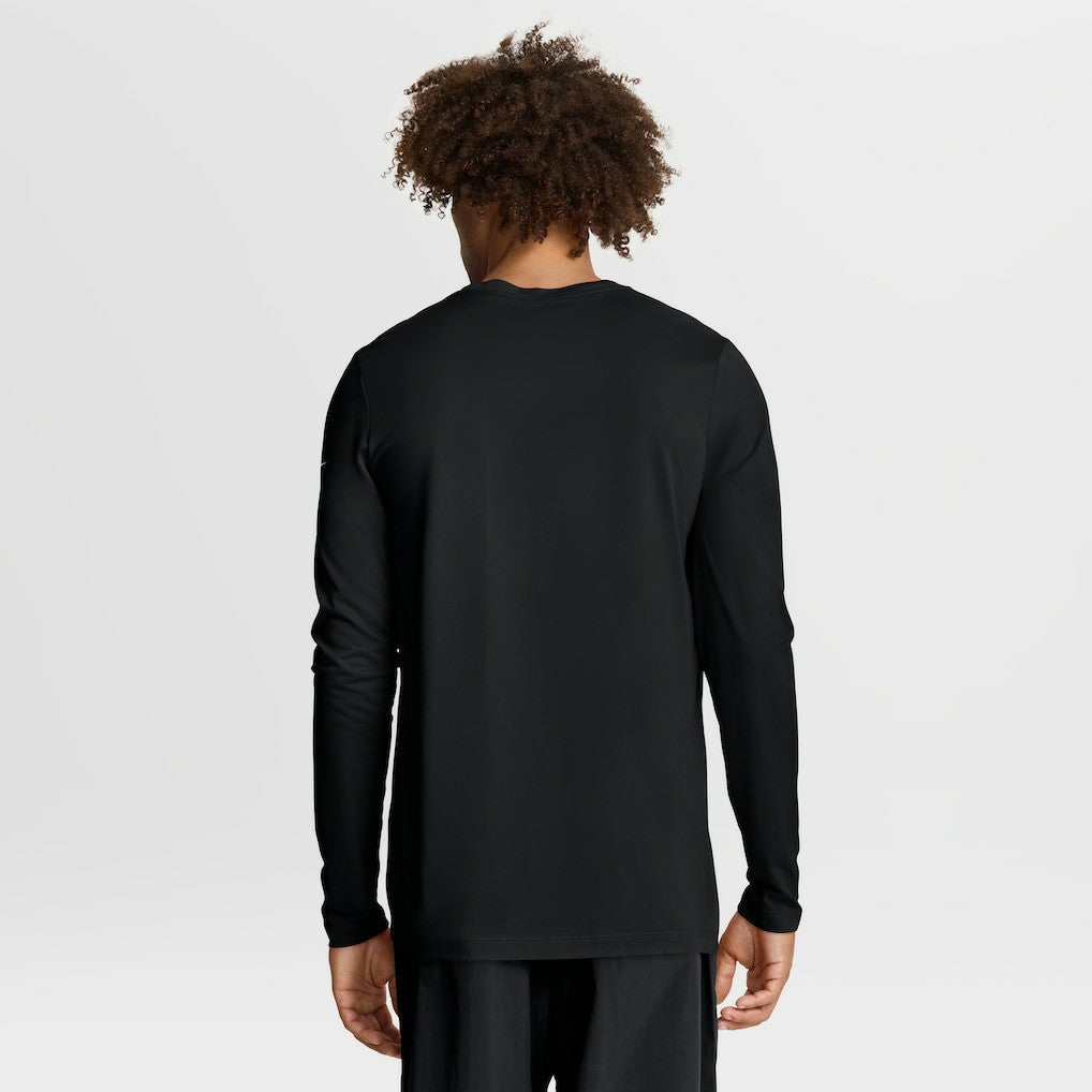 Pittsburgh Steelers Primetime Legend Icon Performance Long Sleeve T-Shirt - Black | Nike for sale