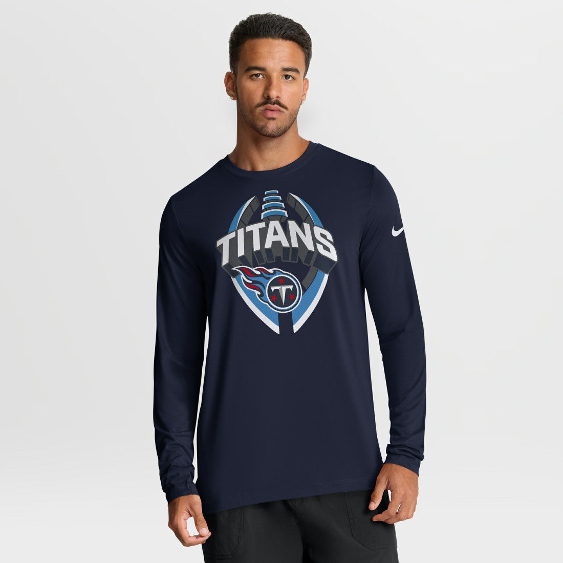 Tennessee Titans Primetime Legend Icon Performance Long Sleeve T-Shirt - Navy | Nike outlet
