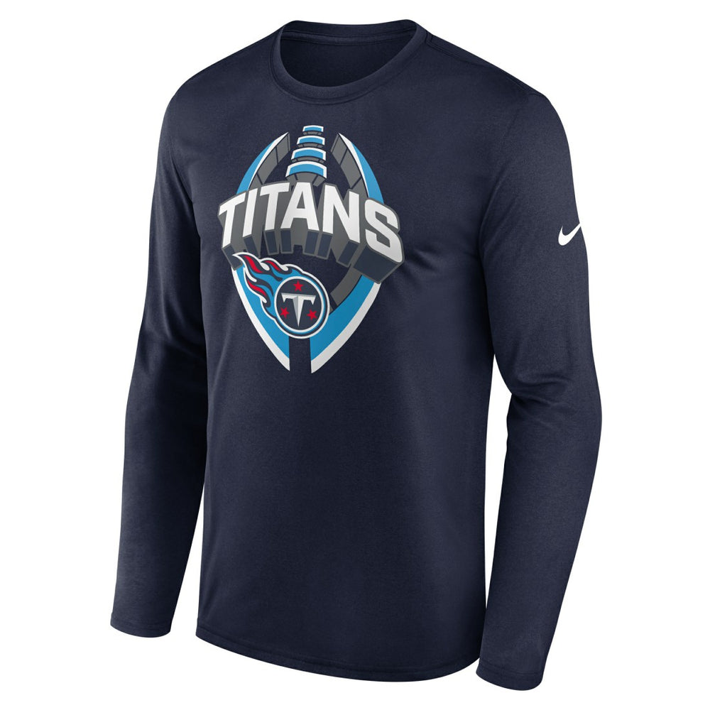 Tennessee Titans Primetime Legend Icon Performance Long Sleeve T-Shirt - Navy | Nike outlet