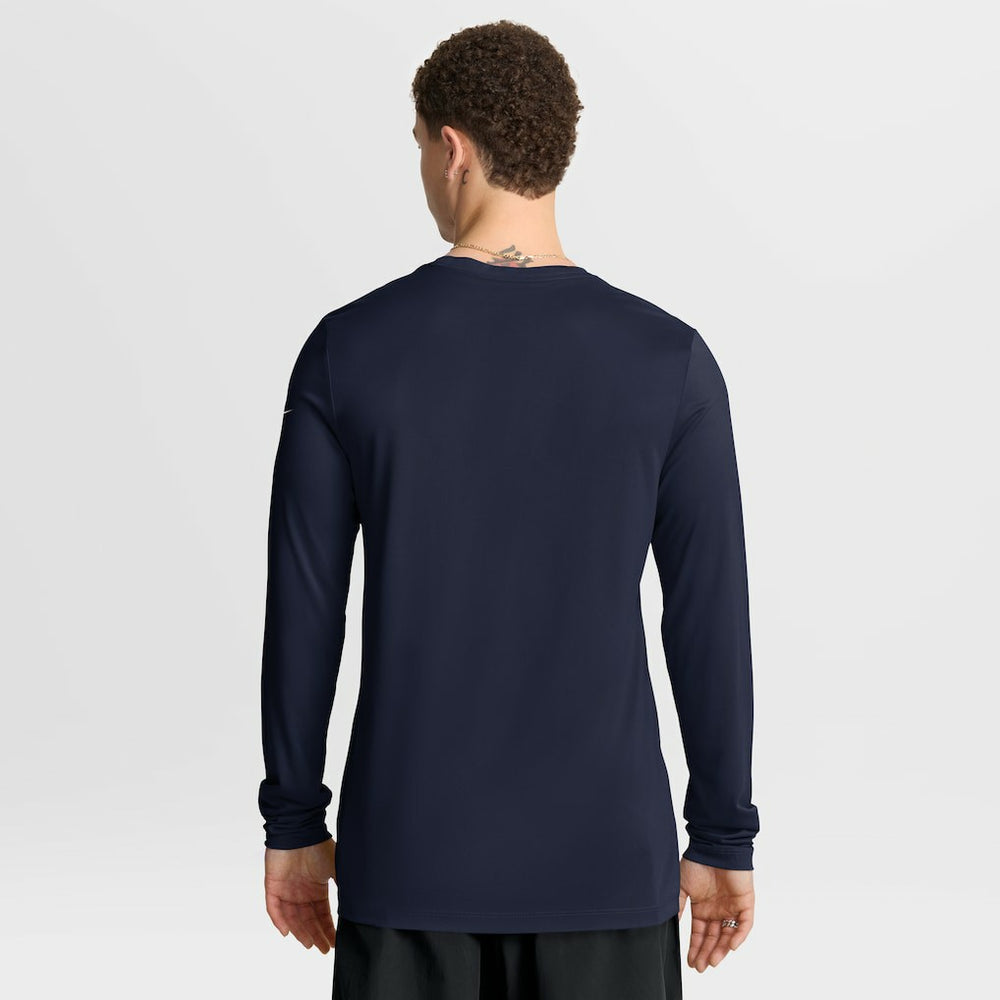 New England Patriots Primetime Legend Icon Performance Long Sleeve T-Shirt - Navy | Nike cheap