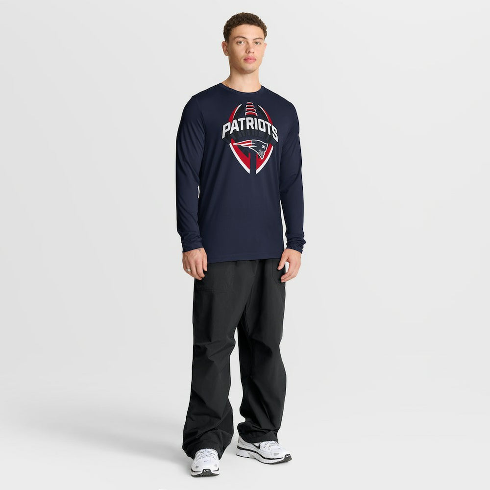 New England Patriots Primetime Legend Icon Performance Long Sleeve T-Shirt - Navy | Nike cheap