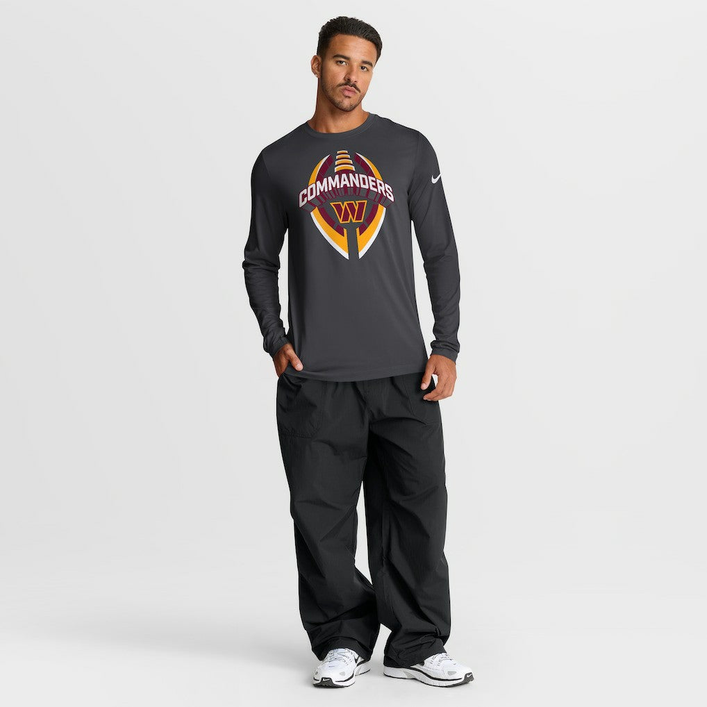 Washington Commanders Primetime Legend Icon Performance Long Sleeve T-Shirt - Anthracite | Nike discount