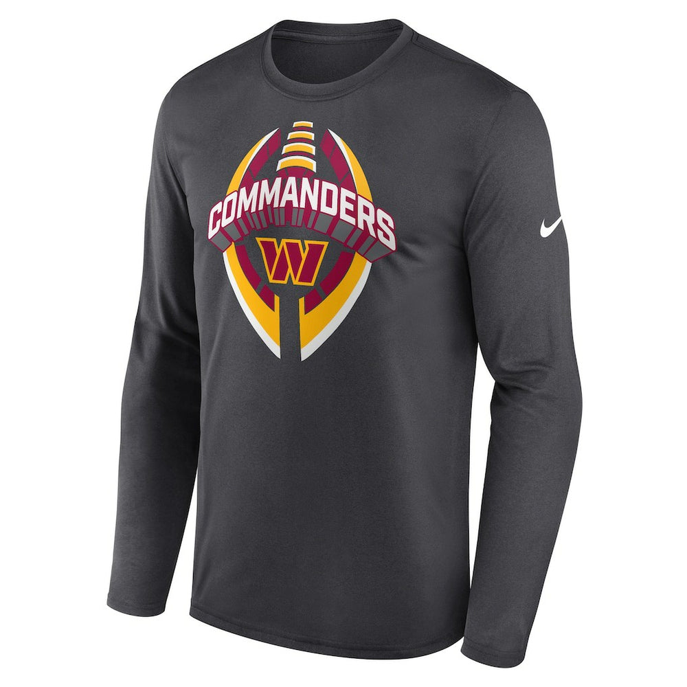 Washington Commanders Primetime Legend Icon Performance Long Sleeve T-Shirt - Anthracite | Nike discount