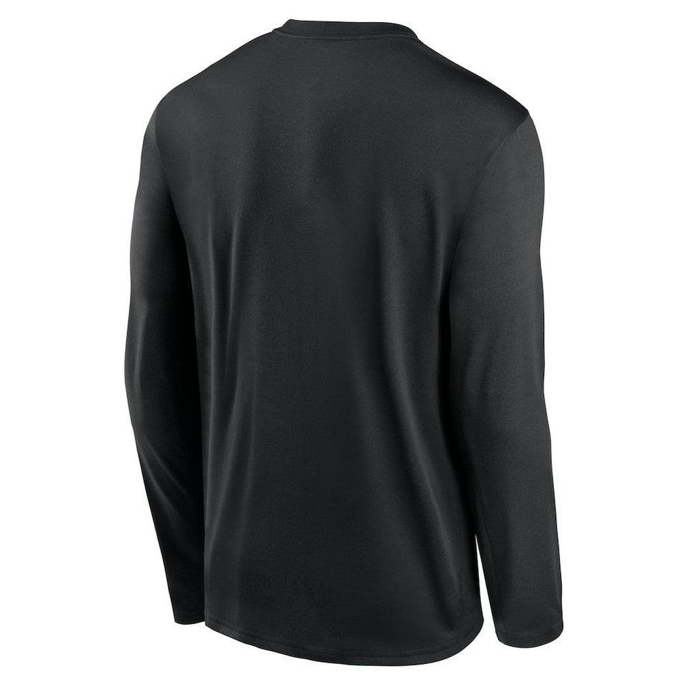 New Orleans Saints Primetime Legend Icon Performance Long Sleeve T-Shirt - Black | Nike outlet