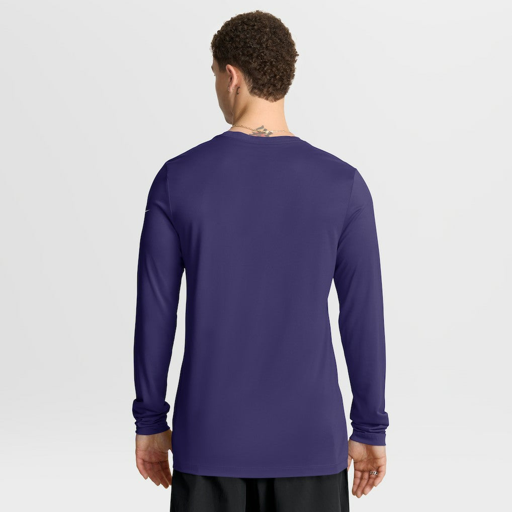 Baltimore Ravens Primetime Legend Icon Performance Long Sleeve T-Shirt - Purple | Nike online