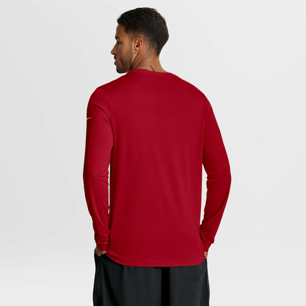 San Francisco 49ers Primetime Legend Icon Performance Long Sleeve T-Shirt - Scarlet | Nike cheap