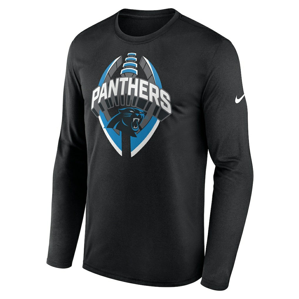 Carolina Panthers Primetime Legend Icon Performance Long Sleeve T-Shirt - Black | Nike discount