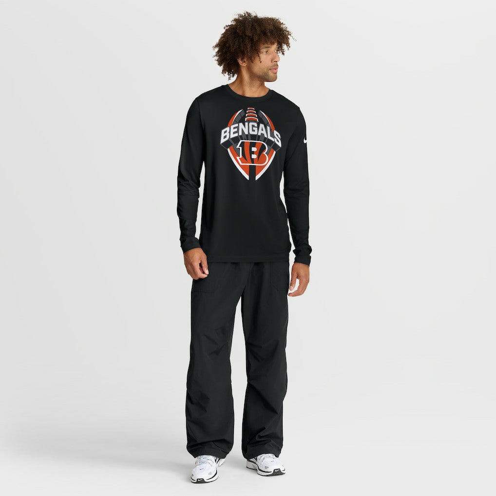 Cincinnati Bengals Primetime Legend Icon Performance Long Sleeve T-Shirt - Black | Nike outlet