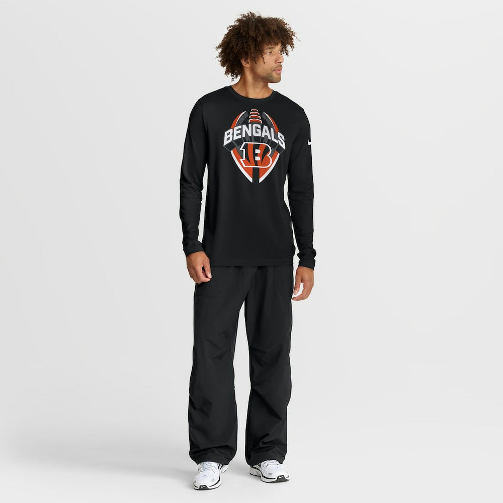 Cincinnati Bengals Primetime Legend Icon Performance Long Sleeve T-Shirt - Black | Nike outlet
