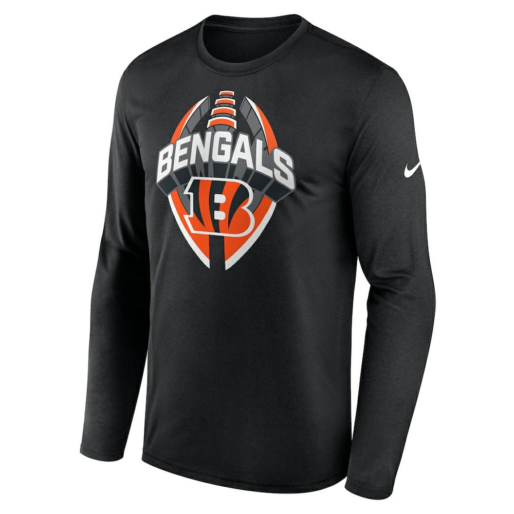 Cincinnati Bengals Primetime Legend Icon Performance Long Sleeve T-Shirt - Black | Nike outlet