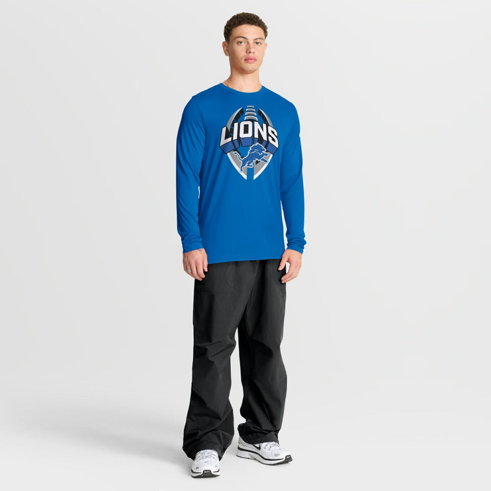 Detroit Lions Primetime Legend Icon Performance Long Sleeve T-Shirt - Blue | Nike sale