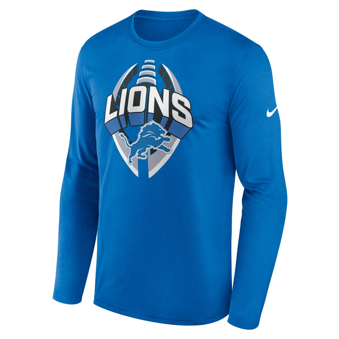 Detroit Lions Primetime Legend Icon Performance Long Sleeve T-Shirt - Blue | Nike sale