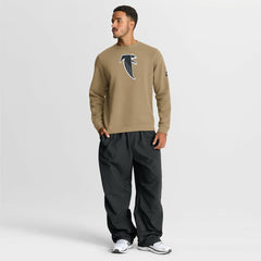 Atlanta Falcons Swing Pass Rewind Club Pullover Sweatshirt - Tan | Nike on sale
