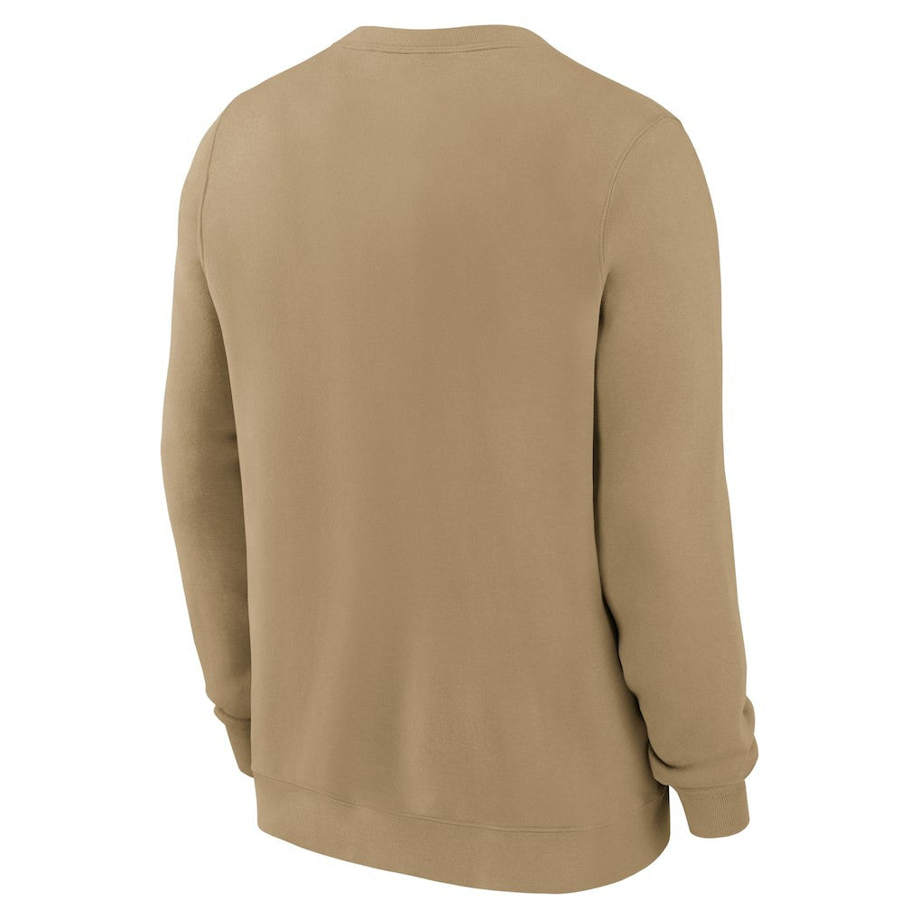 Cincinnati Bengals Swing Pass Rewind Club Pullover Sweatshirt - Tan | Nike cheap
