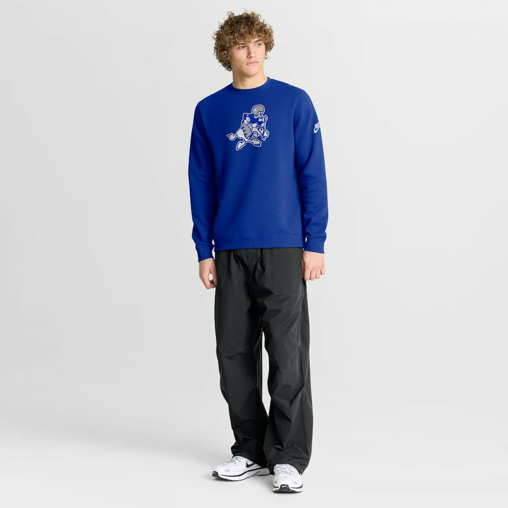 Dallas Cowboys Swing Pass Rewind Club Pullover Sweatshirt - Royal | Nike sale