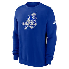 Dallas Cowboys Swing Pass Rewind Club Pullover Sweatshirt - Royal | Nike sale