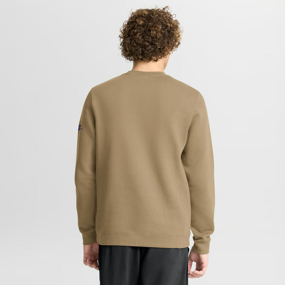 Minnesota Vikings Swing Pass Rewind Club Pullover Sweatshirt - Tan | Nike on sale