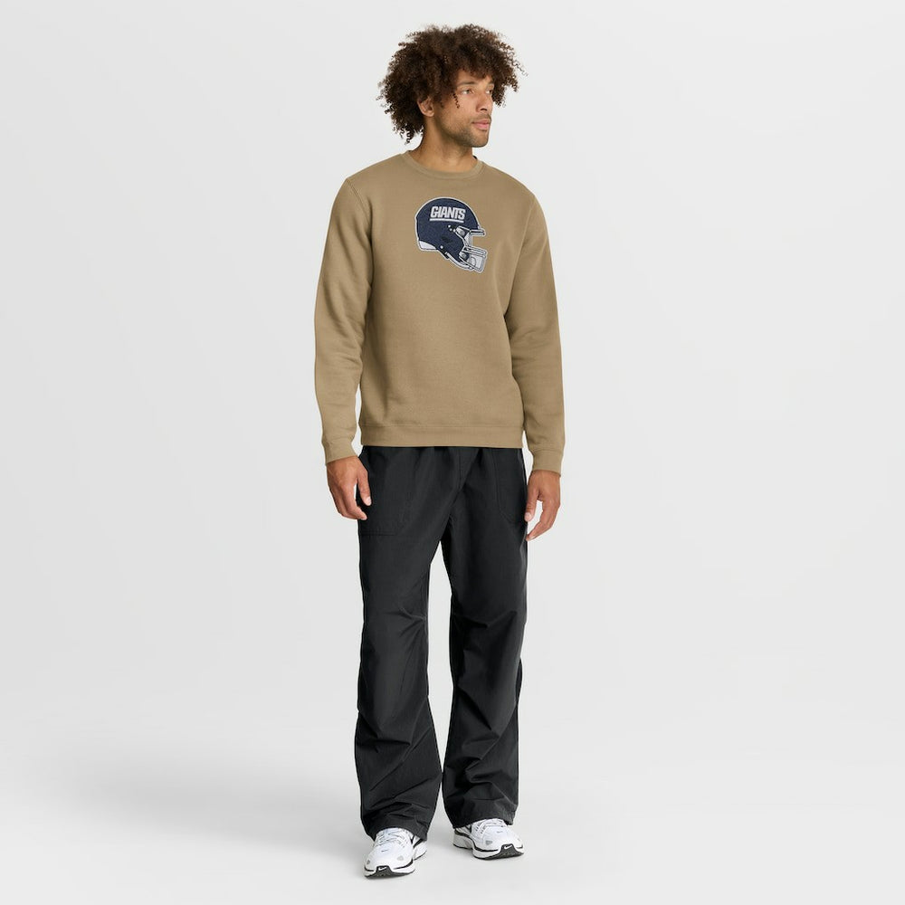 New York Giants Swing Pass Rewind Club Pullover Sweatshirt - Tan | Nike for sale