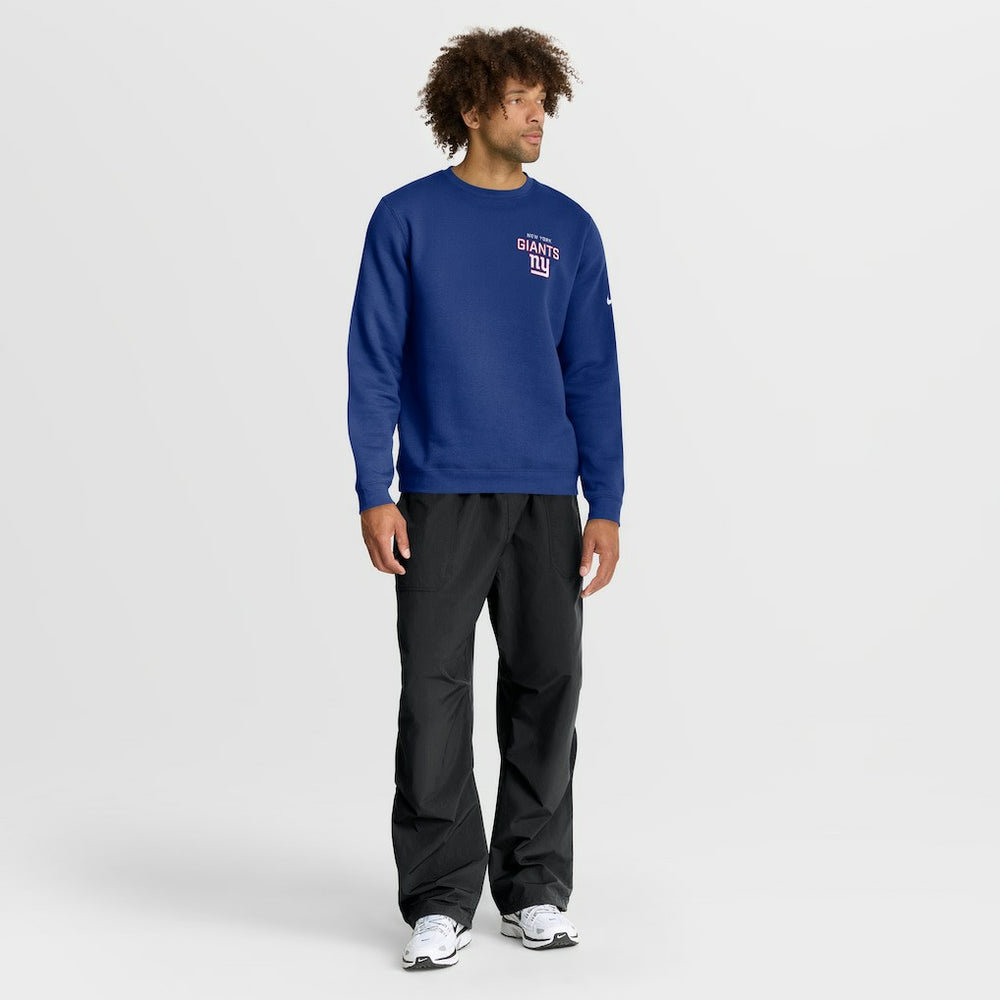 New York Giants Primetime Club Fleece Pullover Sweatshirt - Royal | Nike online