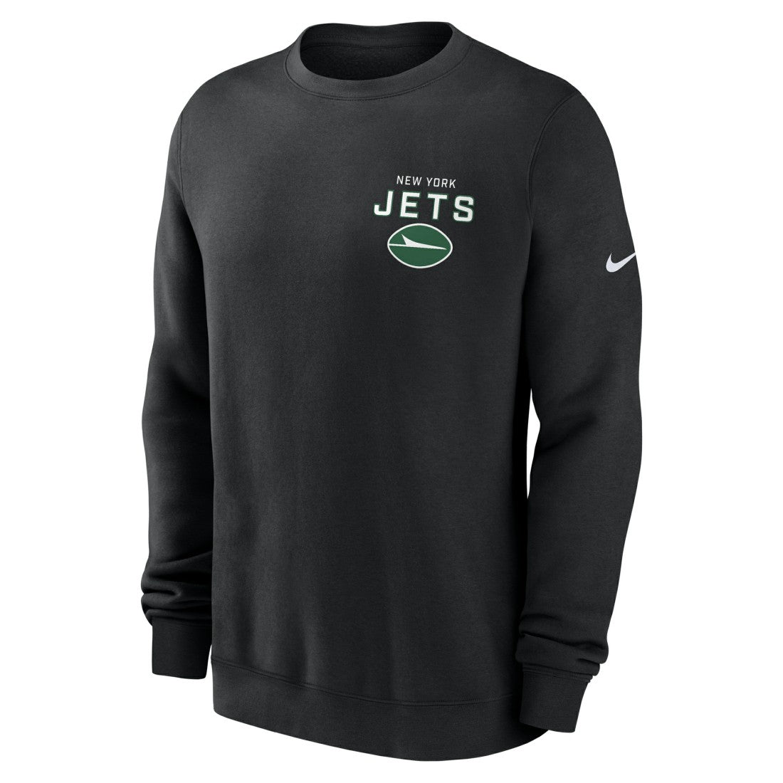 New York Jets Primetime Club Fleece Pullover Sweatshirt - Black | Nike discount