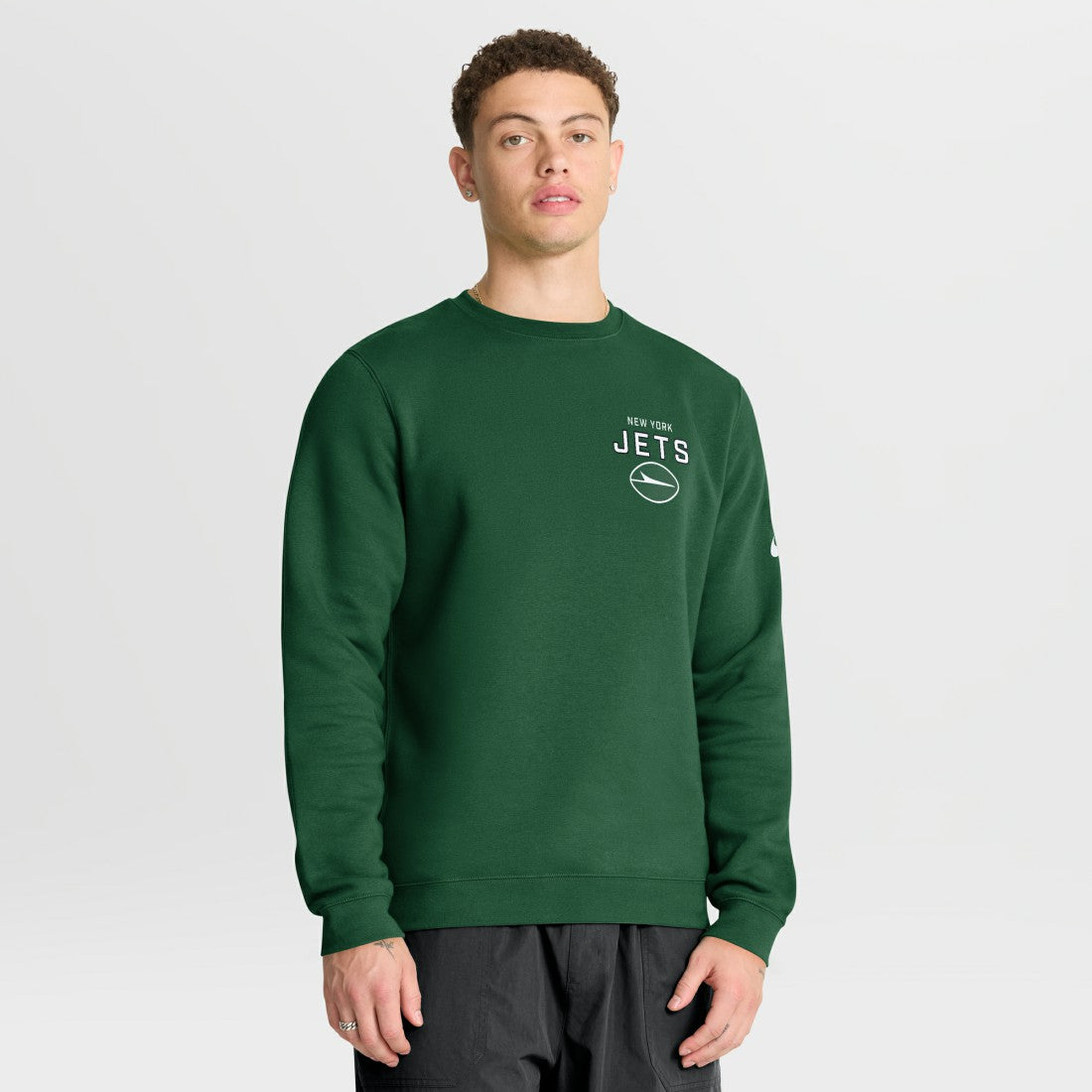 New York Jets Primetime Club Fleece Pullover Sweatshirt - Green | Nike on sale