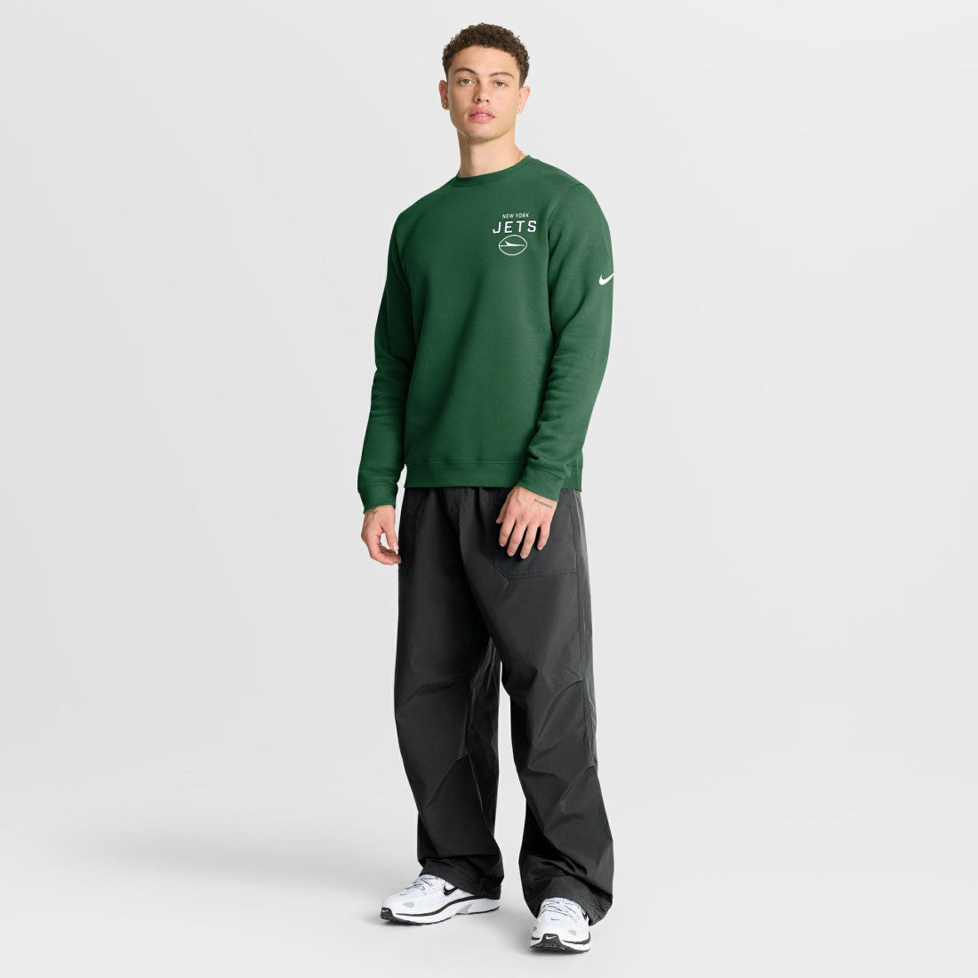 New York Jets Primetime Club Fleece Pullover Sweatshirt - Green | Nike on sale