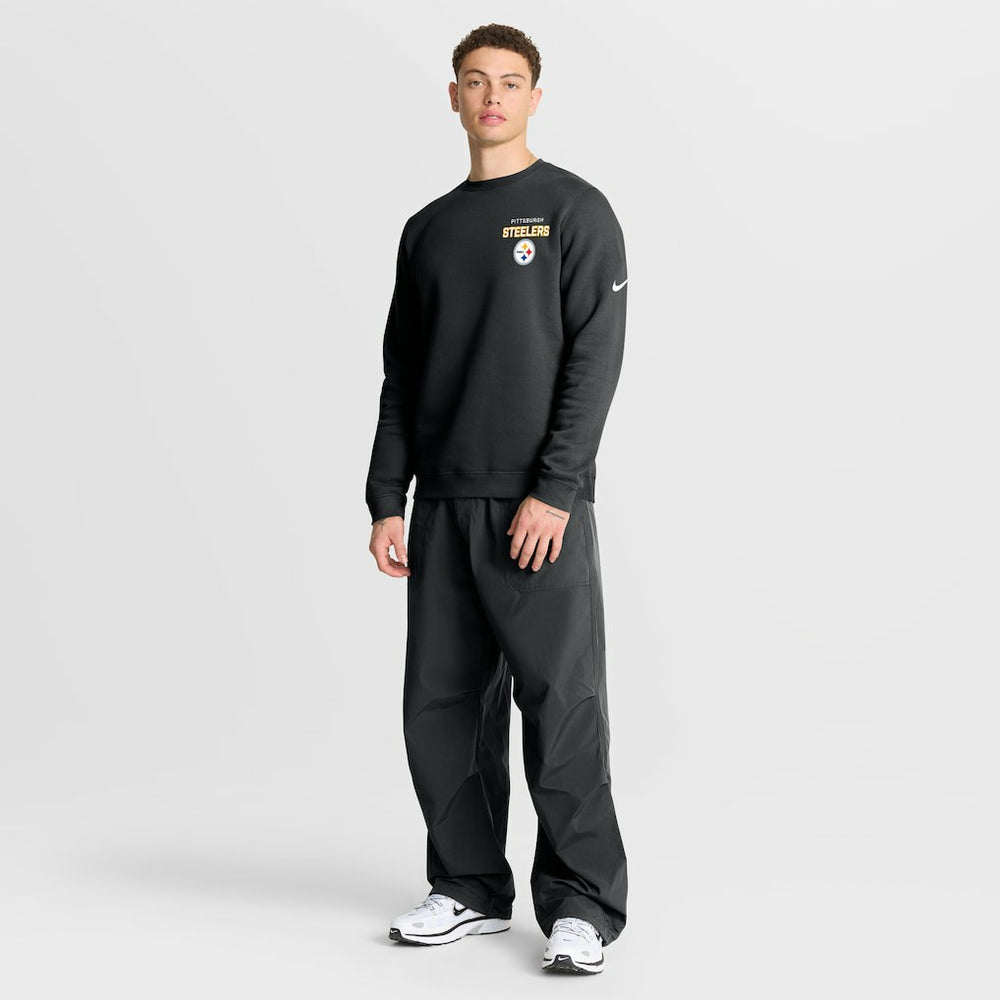 Pittsburgh Steelers Primetime Club Fleece Pullover Sweatshirt - Black | Nike online