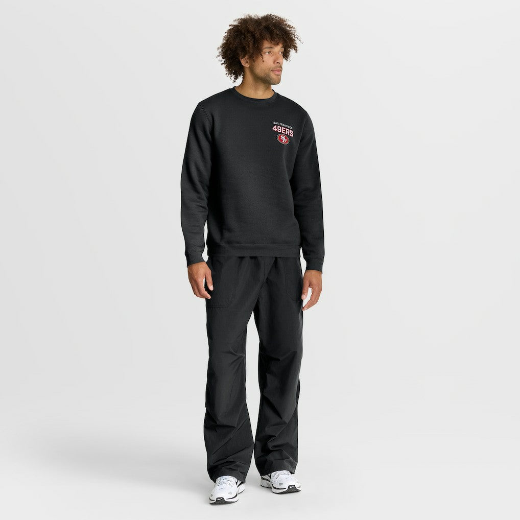 San Francisco 49ers Primetime Club Fleece Pullover Sweatshirt - Black | Nike for sale