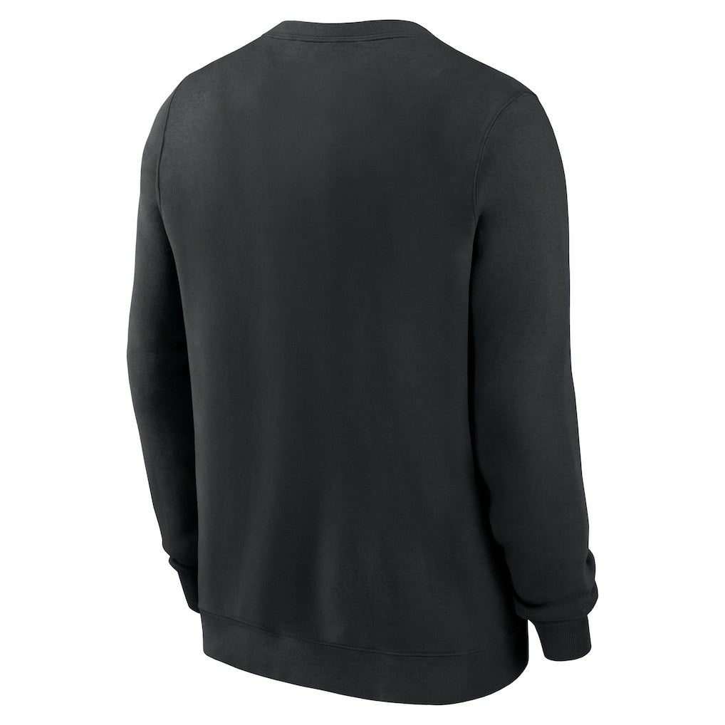 San Francisco 49ers Primetime Club Fleece Pullover Sweatshirt - Black | Nike for sale