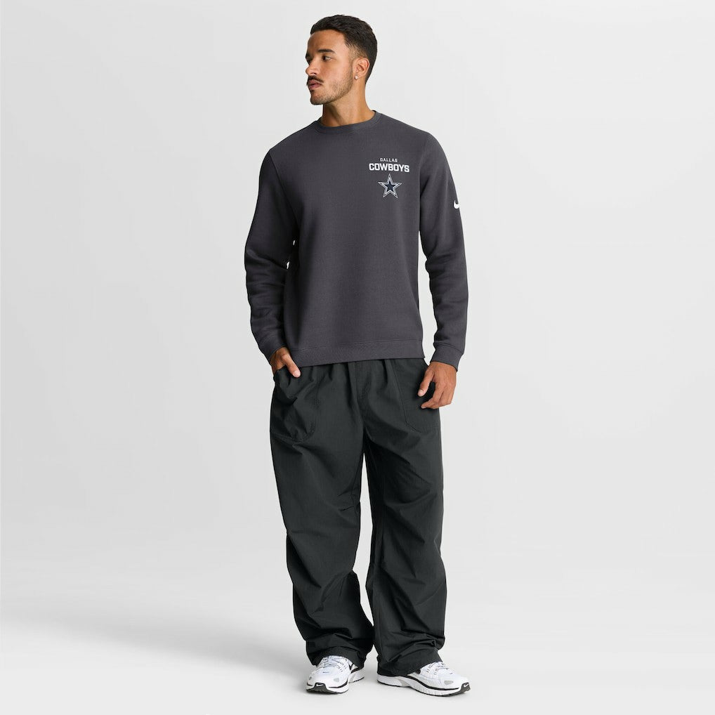 Dallas Cowboys Primetime Club Fleece Pullover Sweatshirt - Anthracite | Nike online