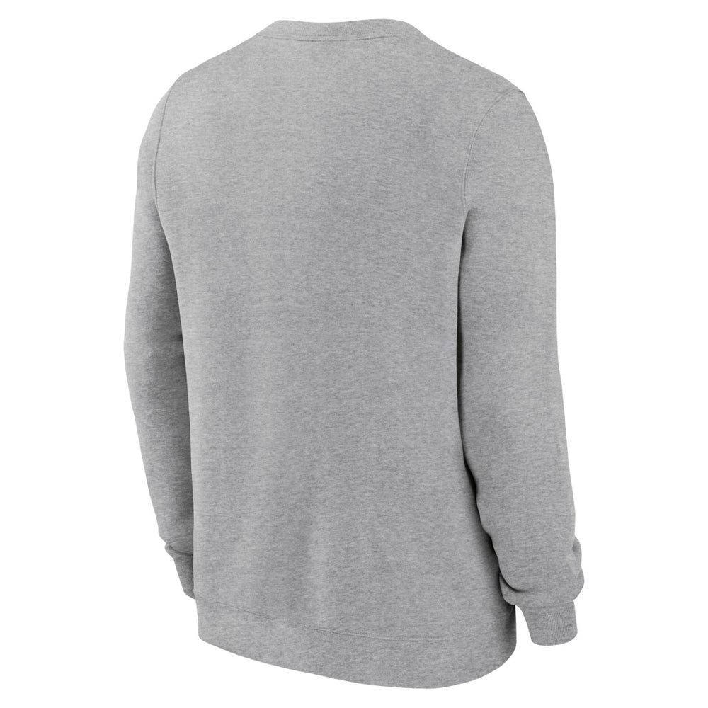 Houston Texans Primetime Club Fleece Pullover Sweatshirt - Heather Gray | Nike sale