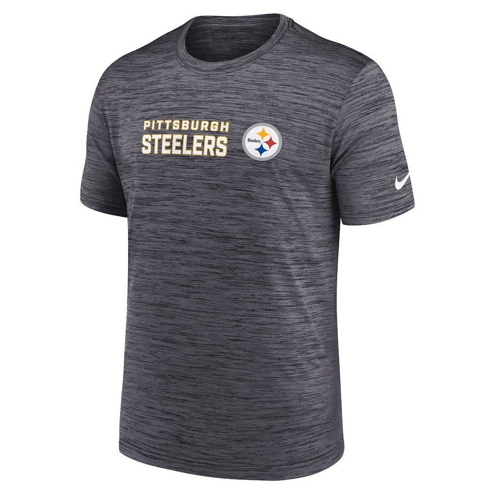 Pittsburgh Steelers Big & Tall Primetime Reverse Play Velocity Performance T-Shirt - Black | Nike online